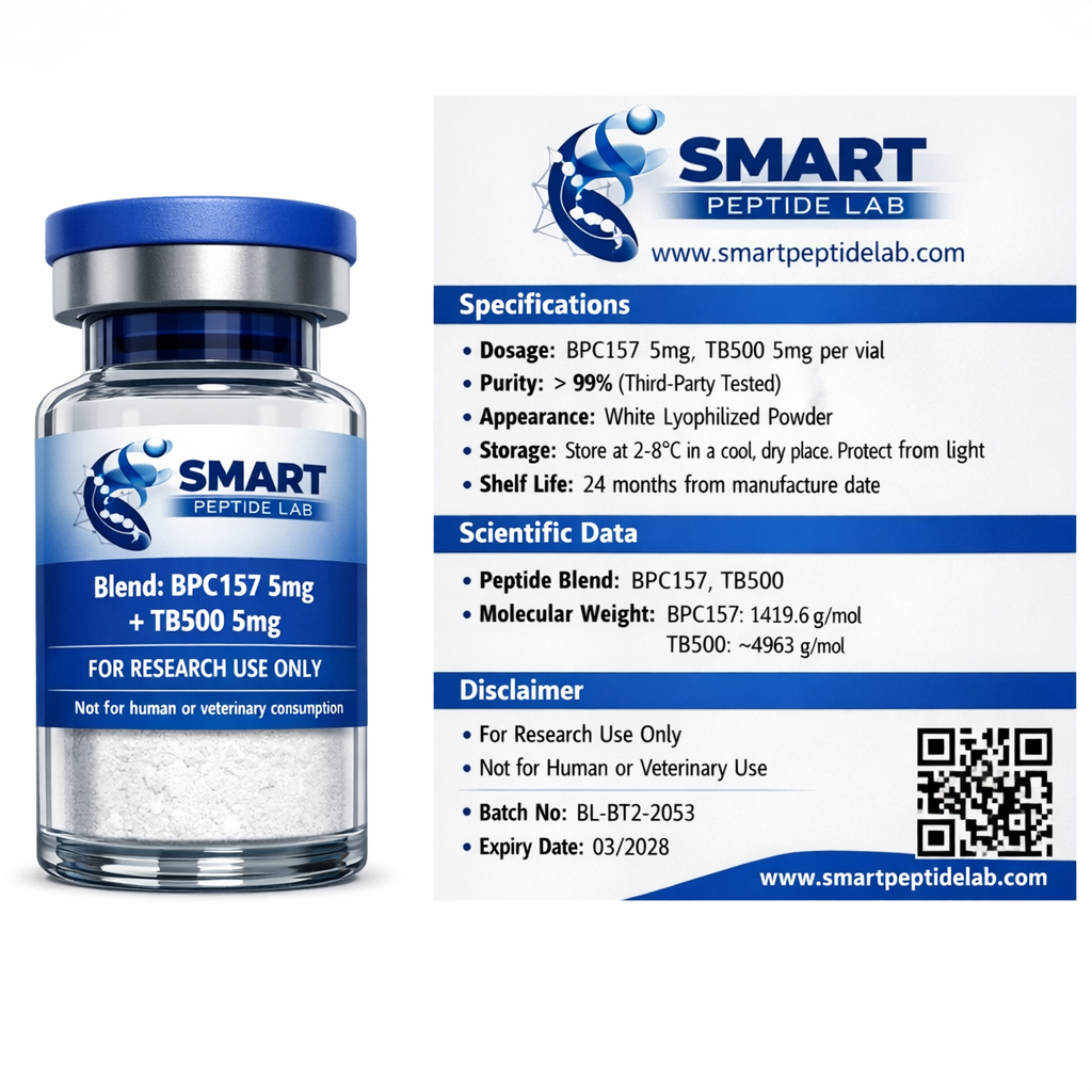 Blend: BPC157 5mg + TB500 5mg