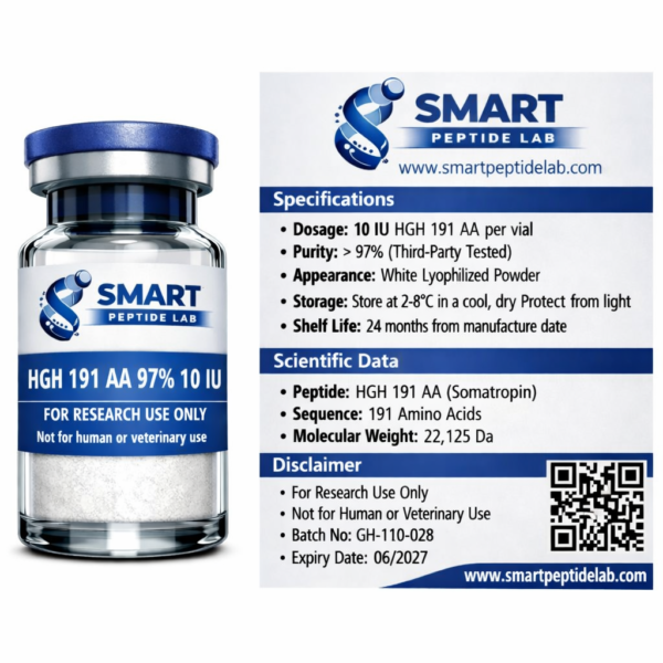 Order HGH 191 AA 97% Peptide Online
