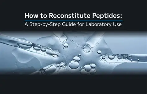 Peptide Reconstitution Guide for Research Studies