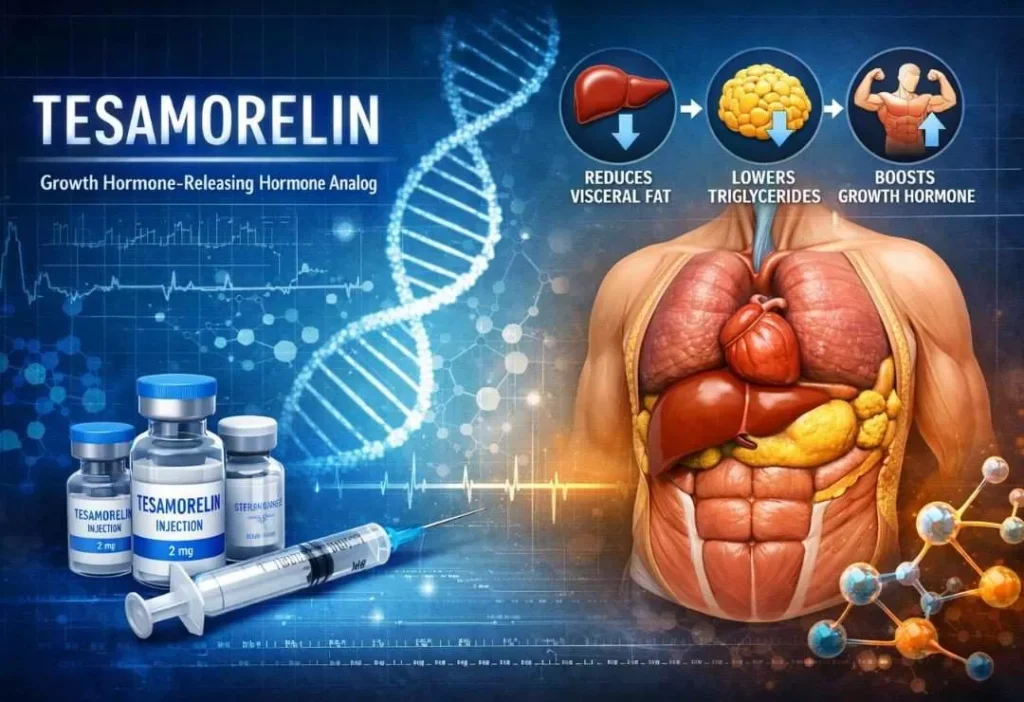 Tesamorelin Research Benefits for Visceral Fat